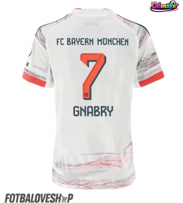 Bayern Munich Serge Gnabry #7 Dámské Venkovní Dres 2025-26 Krátký Rukáv